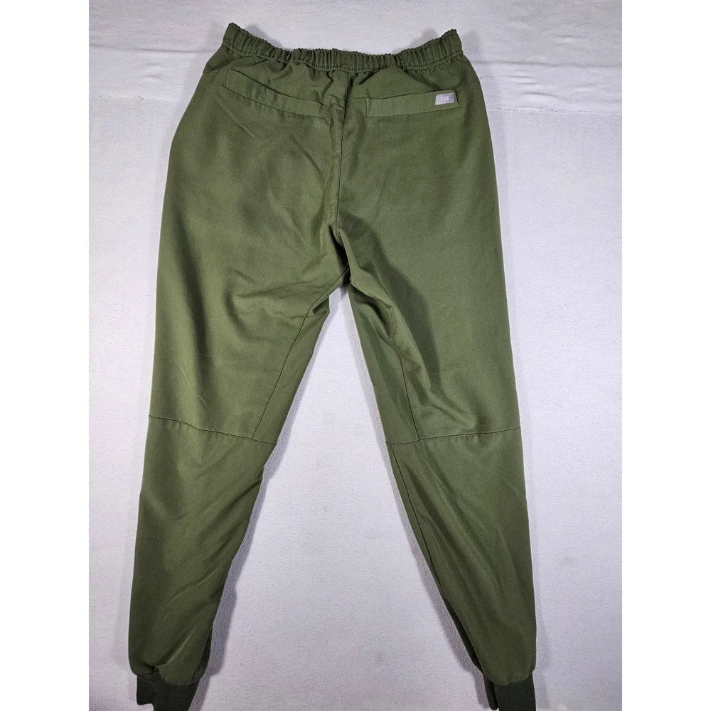 Figs Technical Collection Mens M Olive Green Scrub Jogger Pants M00SW2004